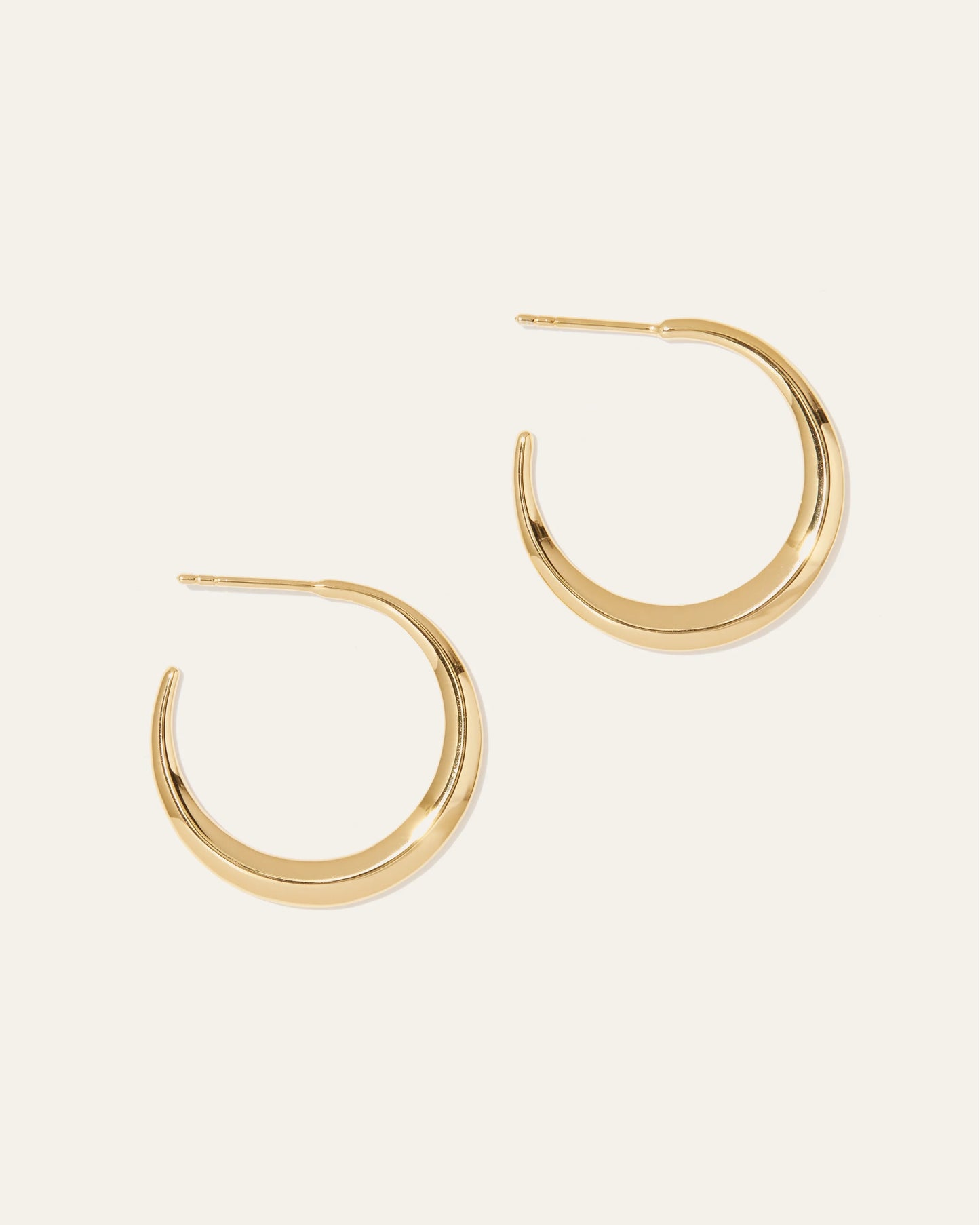 Dress Up Hoops - One Size / Gold Vermeil