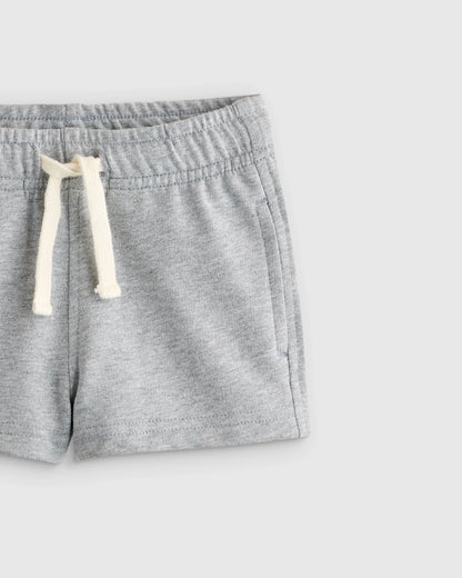 100% Organic Cotton French Terry Short - 12-18M / Coral Pink