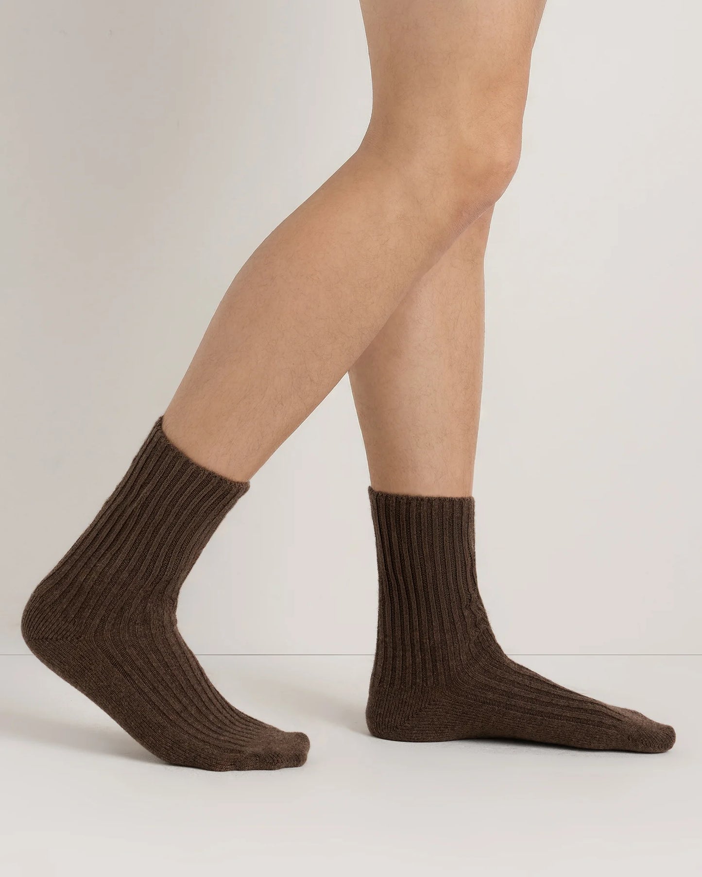 Cashmere Trouser Sock - XS/S / Ivory