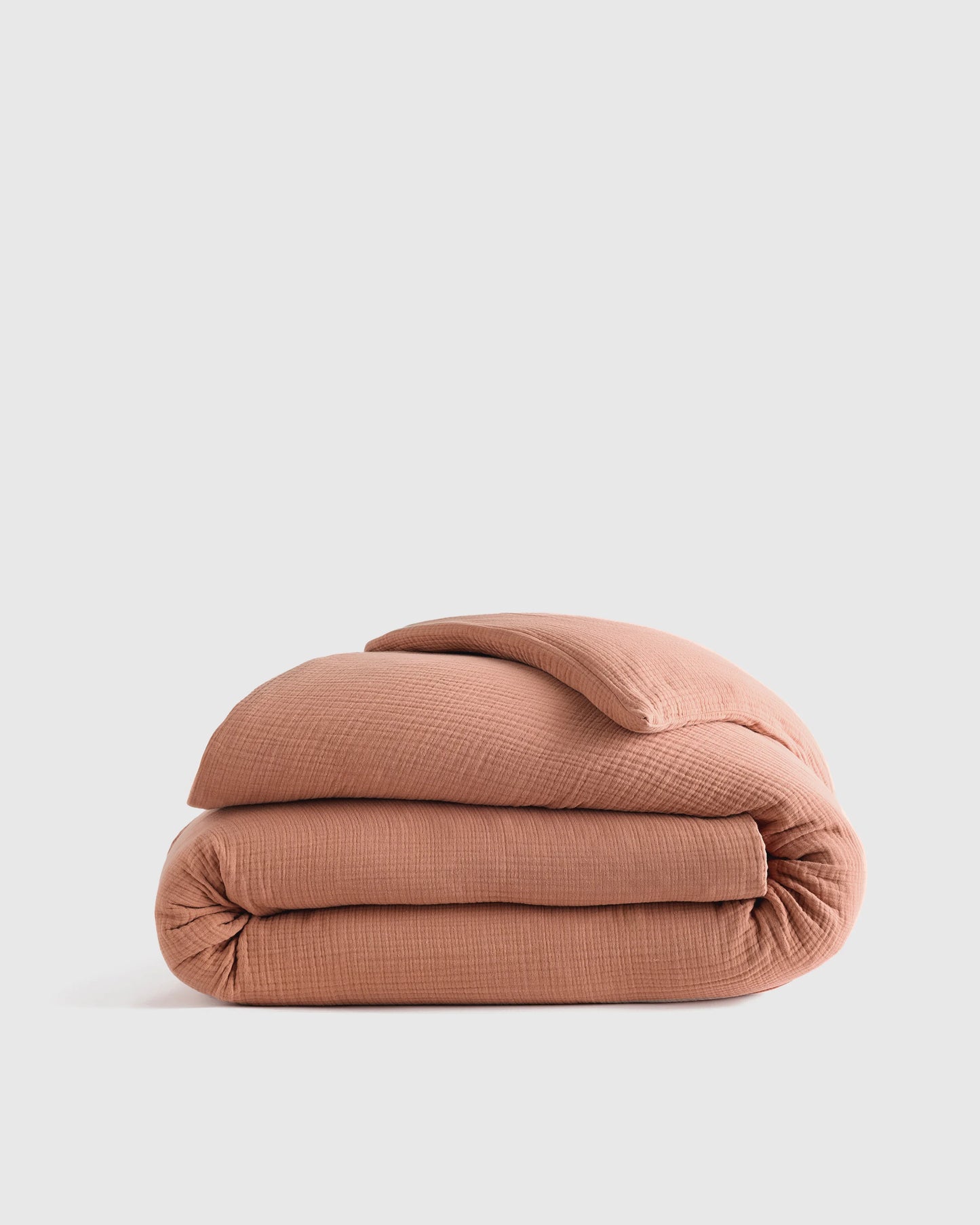Organic Cotton Gauze Duvet Cover - Twin / Dried Sage