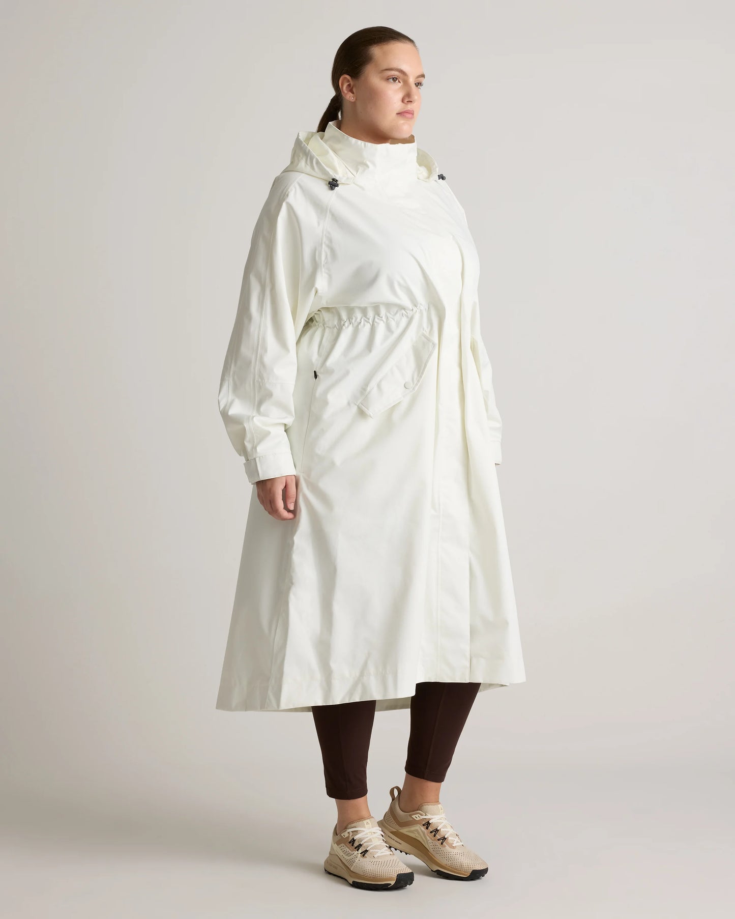 Weather Proof Rain Trench Coat - XS / Dark Spruce