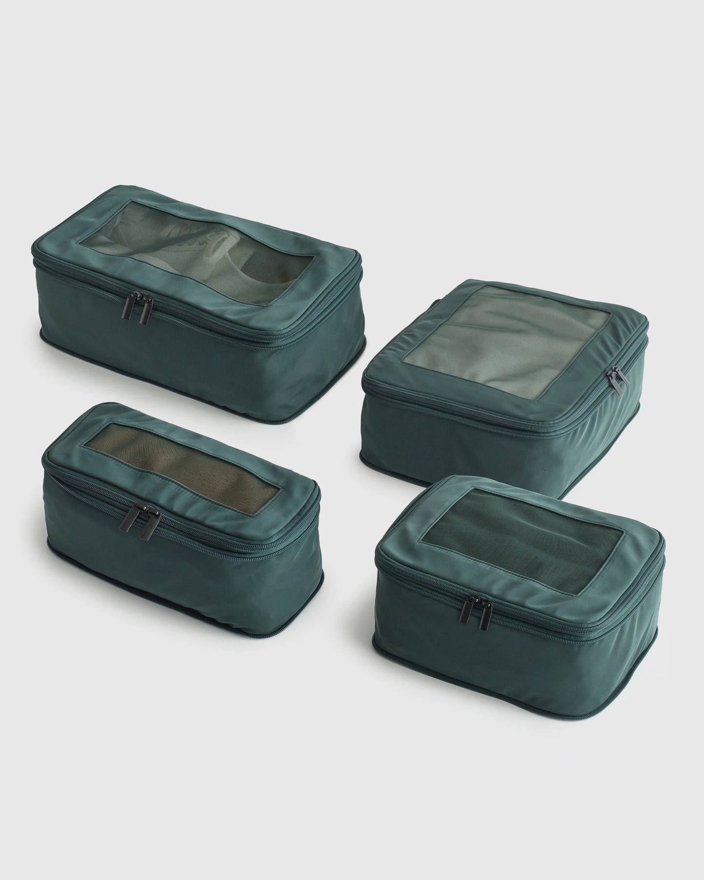 Eco Compression Packing Cubes - 4-Pack / Black