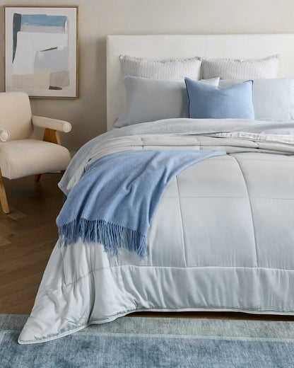 Bamboo Comforter - Twin / Soft Pink