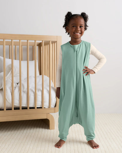 Bamboo Sleep Bag Walker 1.5 TOG - M / Colony Blue
