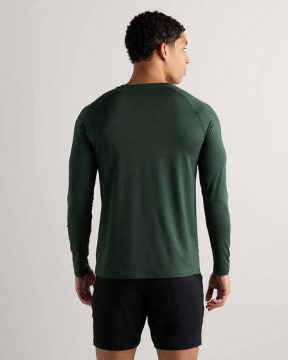 Flowknit Breeze Performance Long Sleeve Tee - XS / Heather Grey