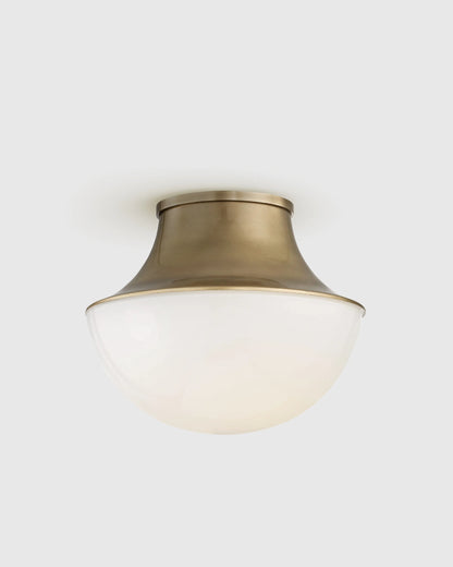 Drop Steel Flush Mount - One Size / Brass