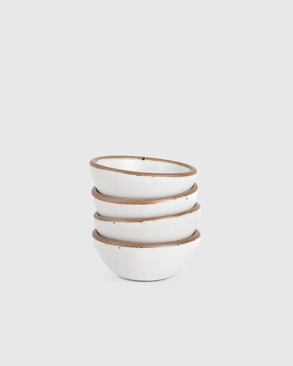 Bitty Bowl (Set of 4) by East Fork - One Size / Eggshell