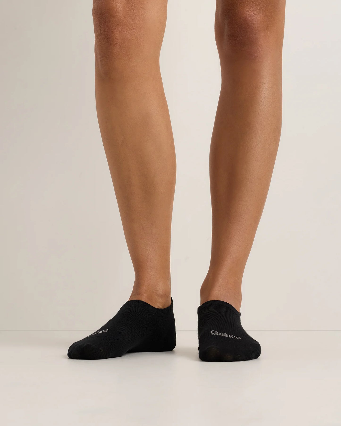 Everyday Lightweight Cotton No-Show Socks (4-pack) - S / White