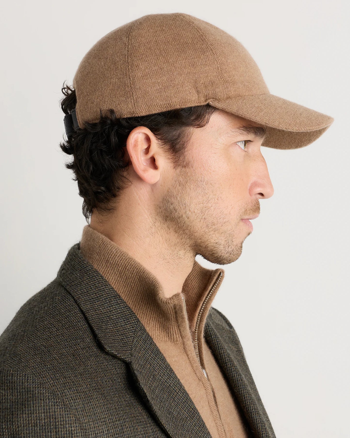 Cashmere Baseball Cap - XS/S / Black