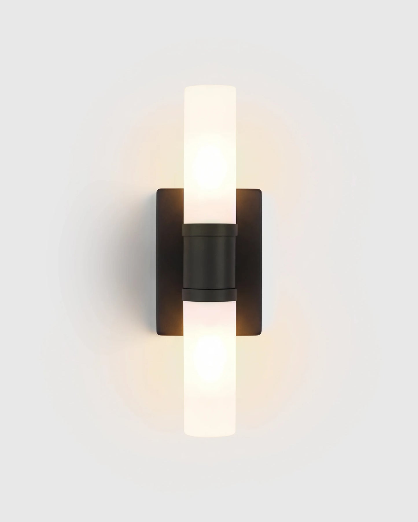 Cuff Glass Vanity Sconce - 16" / Brass