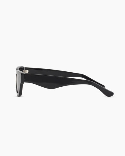 Jackie Polarized Acetate Sunglasses - One Size / Cream with Brown Lens