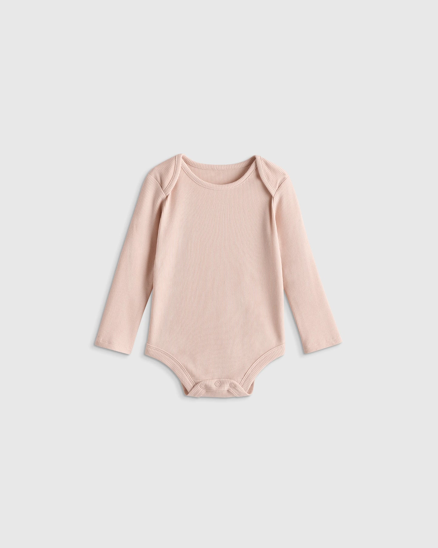 Softest Rib Long Sleeve Bodysuit - 0-3M / Violet Mist