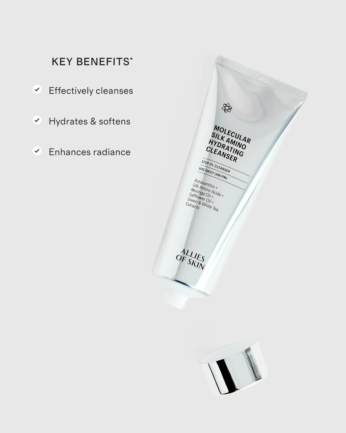 Molecular Silk Amino Hydrating Cleanser by Allies of Skin - One Size / No Color