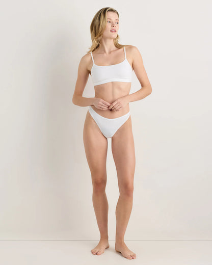Organic Cotton Thong (6-pack) - XS / Mink
