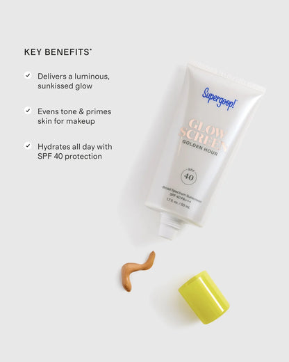 Glowscreen SPF 40 1.7 oz by Supergoop! - One Size / Sunset