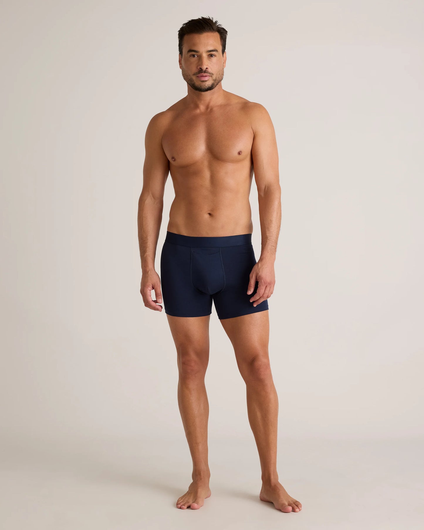 Organic Cotton 4'' Trunk (3-pack) - XS / Light Grey