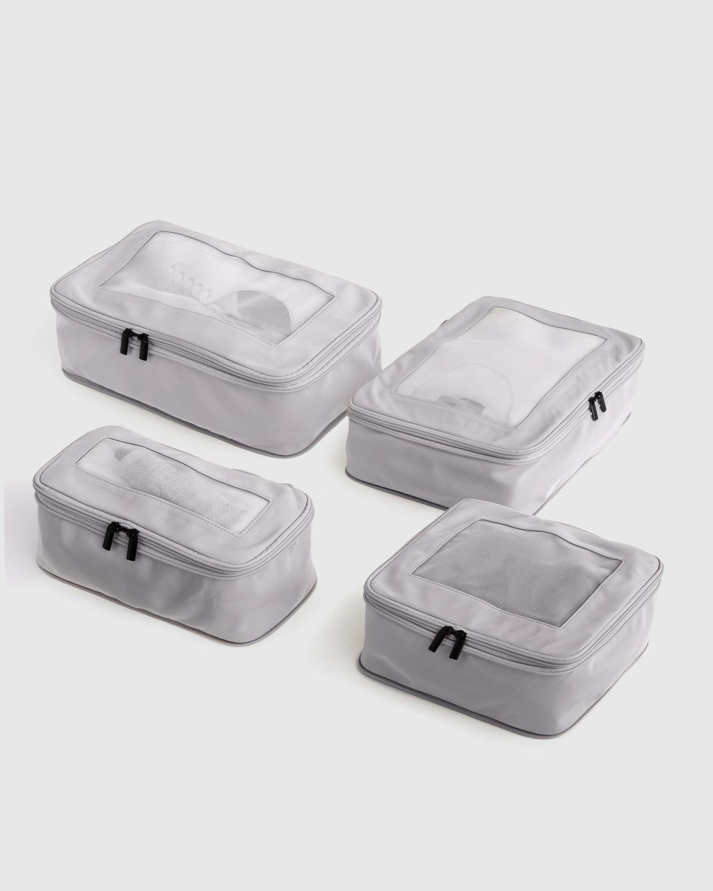 Eco Compression Packing Cubes - 4-Pack / Black