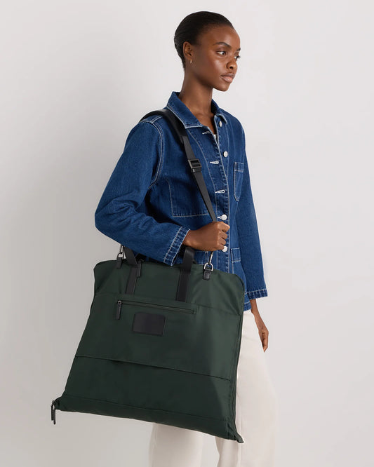 Voyage Nylon Garment Bag - One Size / Dark Green