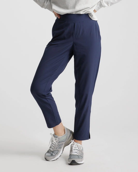 Performance Tech Ankle Pants - XS / Navy