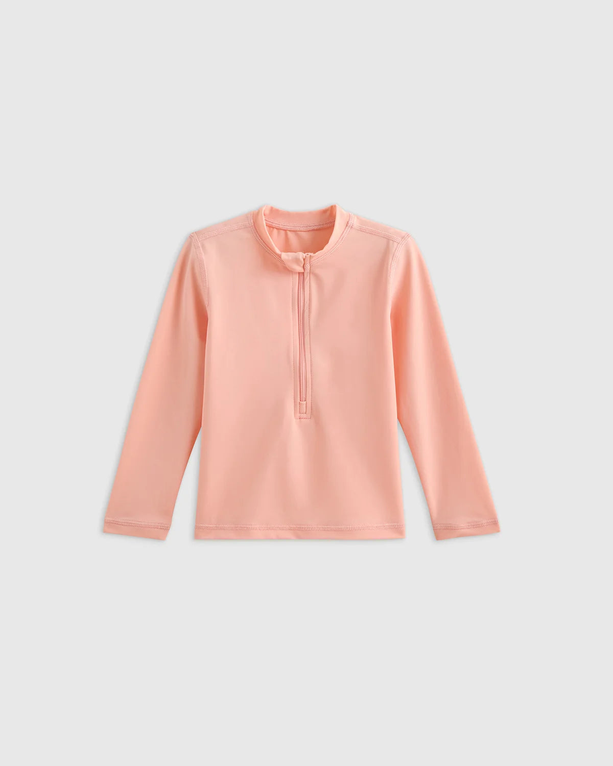 Long Sleeve Zip-Up Rash Guard - 2T / Yellow