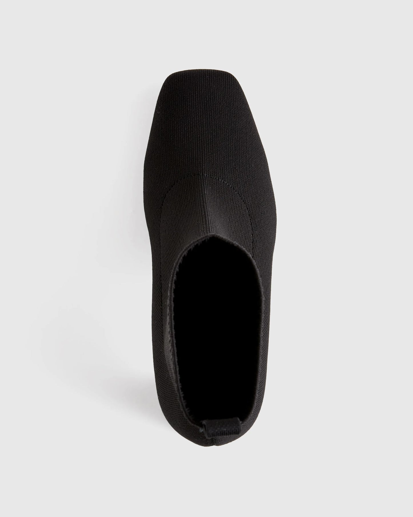Eco Knit Heeled Bootie - 5 / Almond
