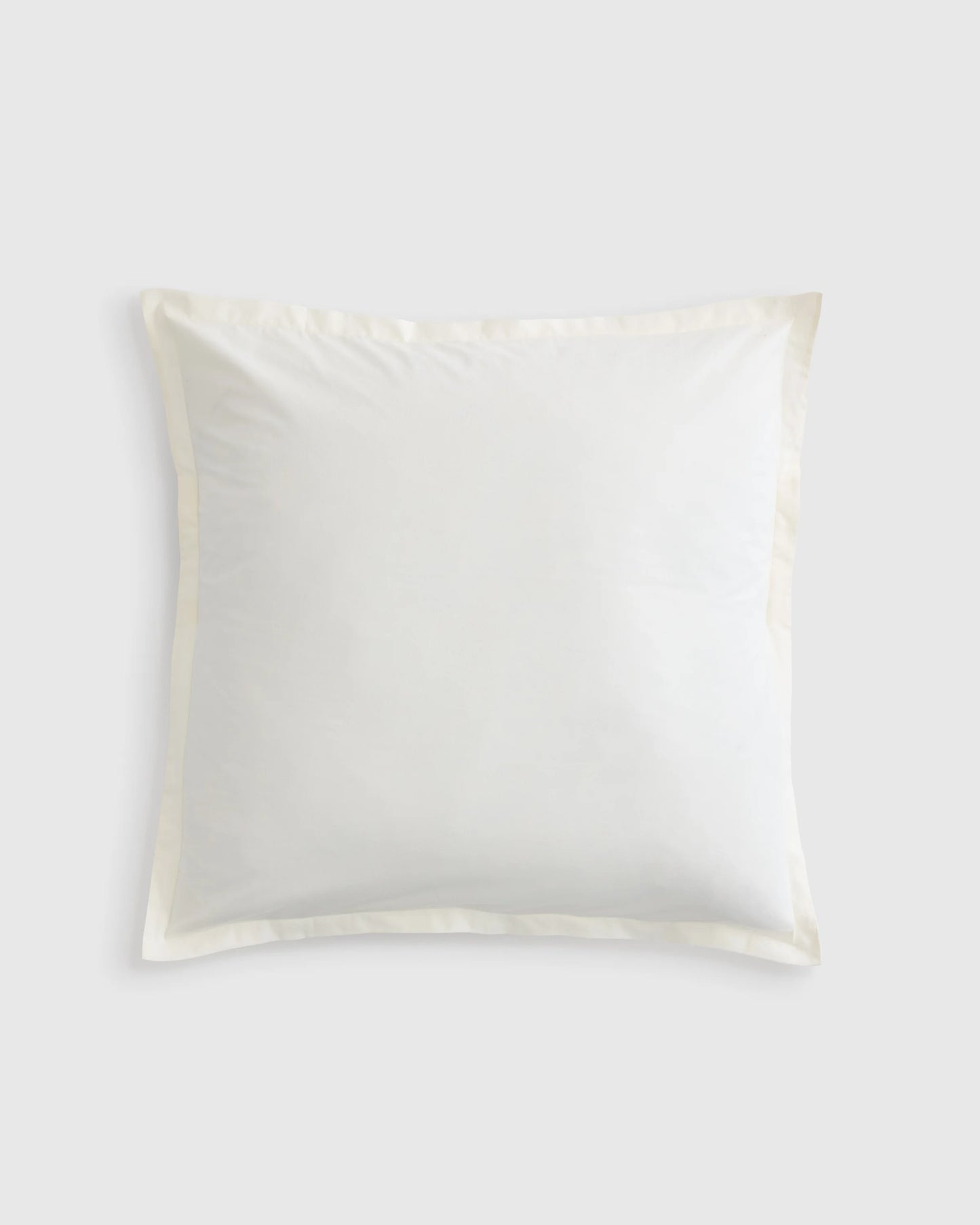 Organic Brushed Cotton Euro Sham - Euro / Dusty Olive