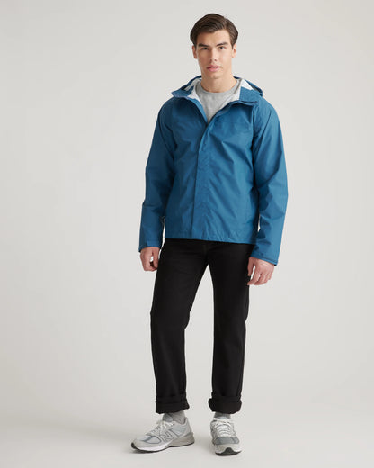 Weather Proof Rain Shell Jacket - S / Ink Blue