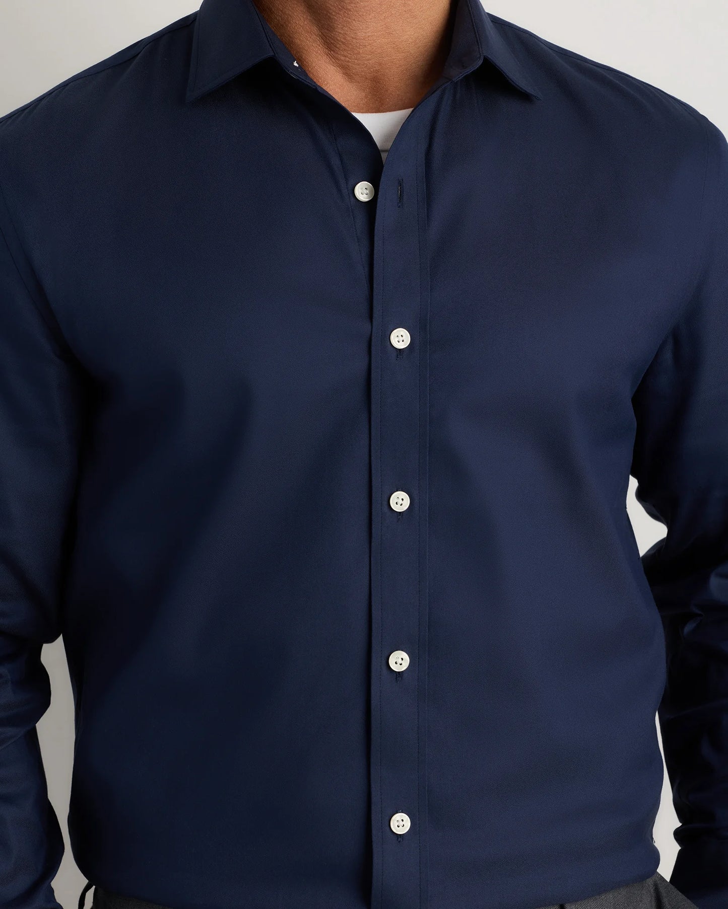 Comfortflex Performance Dress Shirt - S / Blue Stripe