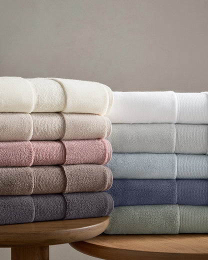 Classic Organic Turkish Cotton Washcloth (Set of 4) - One Size / White