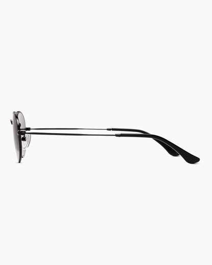 Venice Polarized Stainless Steel Sunglasses - Standard / Gold with Green lens