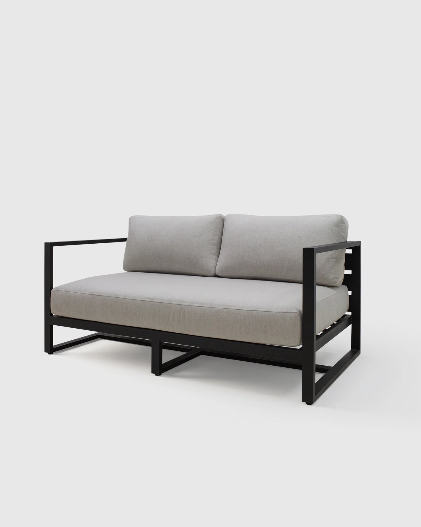 Linear Aluminum Outdoor Sofa - 65" / Dark Charcoal