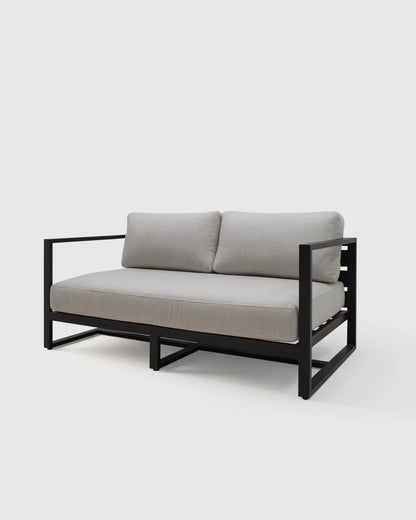 Linear Aluminum Outdoor Sofa - 65" / Dark Charcoal