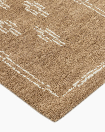 Harlow Wool Rug - 3' x 5' / Sand