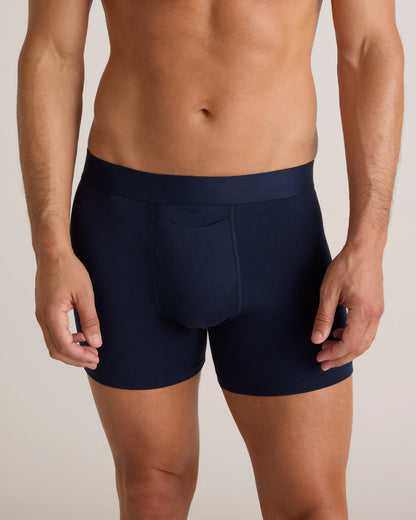 Organic Cotton 4'' Trunk (3-pack) - XS / Light Grey