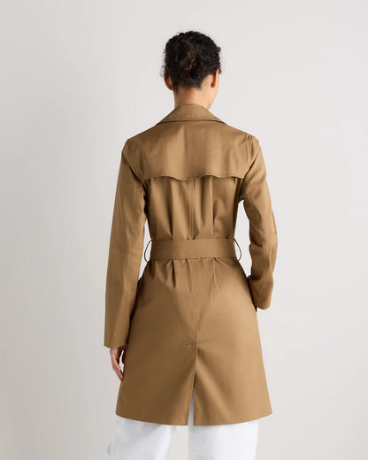 Comfort Stretch Trench Coat - XS / Navy