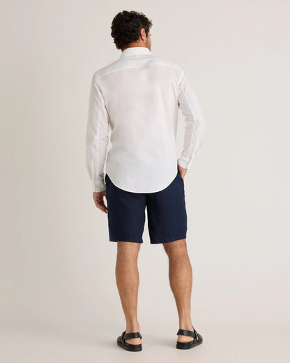 Organic Cotton Stretch Poplin Shirt - S / Grey Gingham