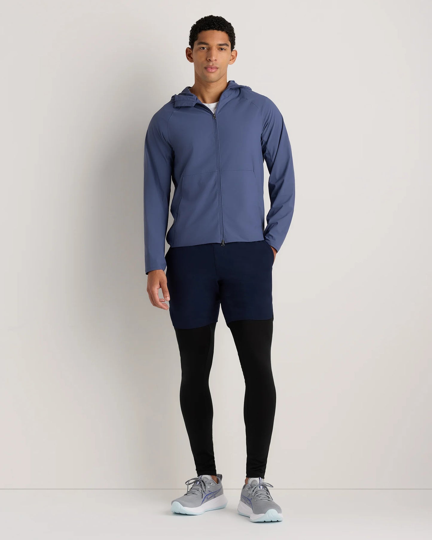 Packable Performance Training Jacket - S / Storm Blue