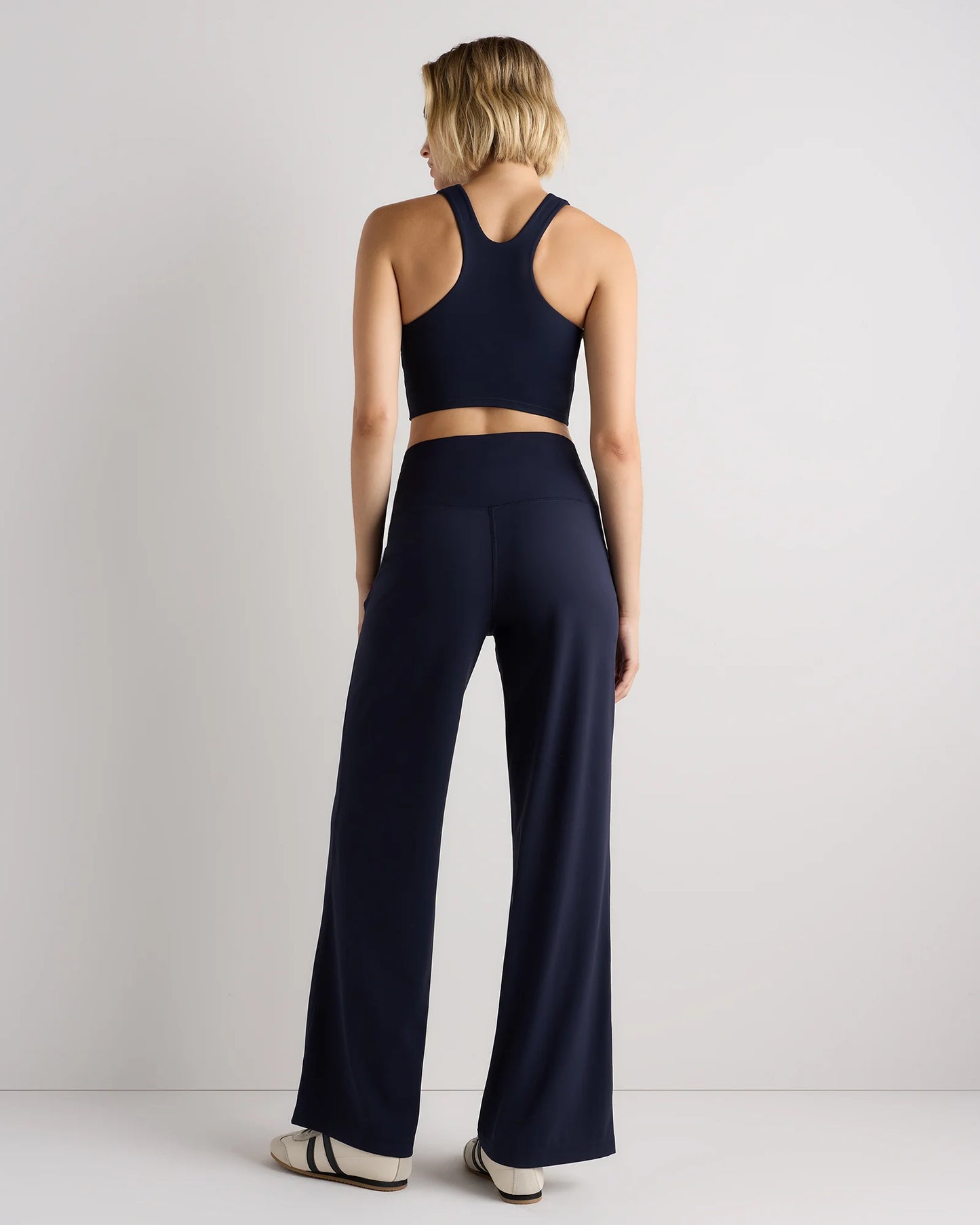 Ultra-Form High-Rise Wide Leg Pants - XS / Black