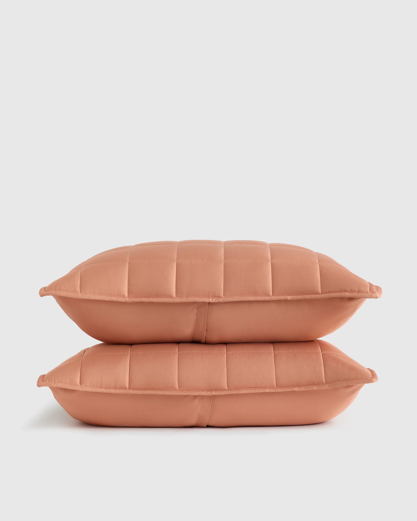 Bamboo Box Quilted Sham Set - Standard / Sage