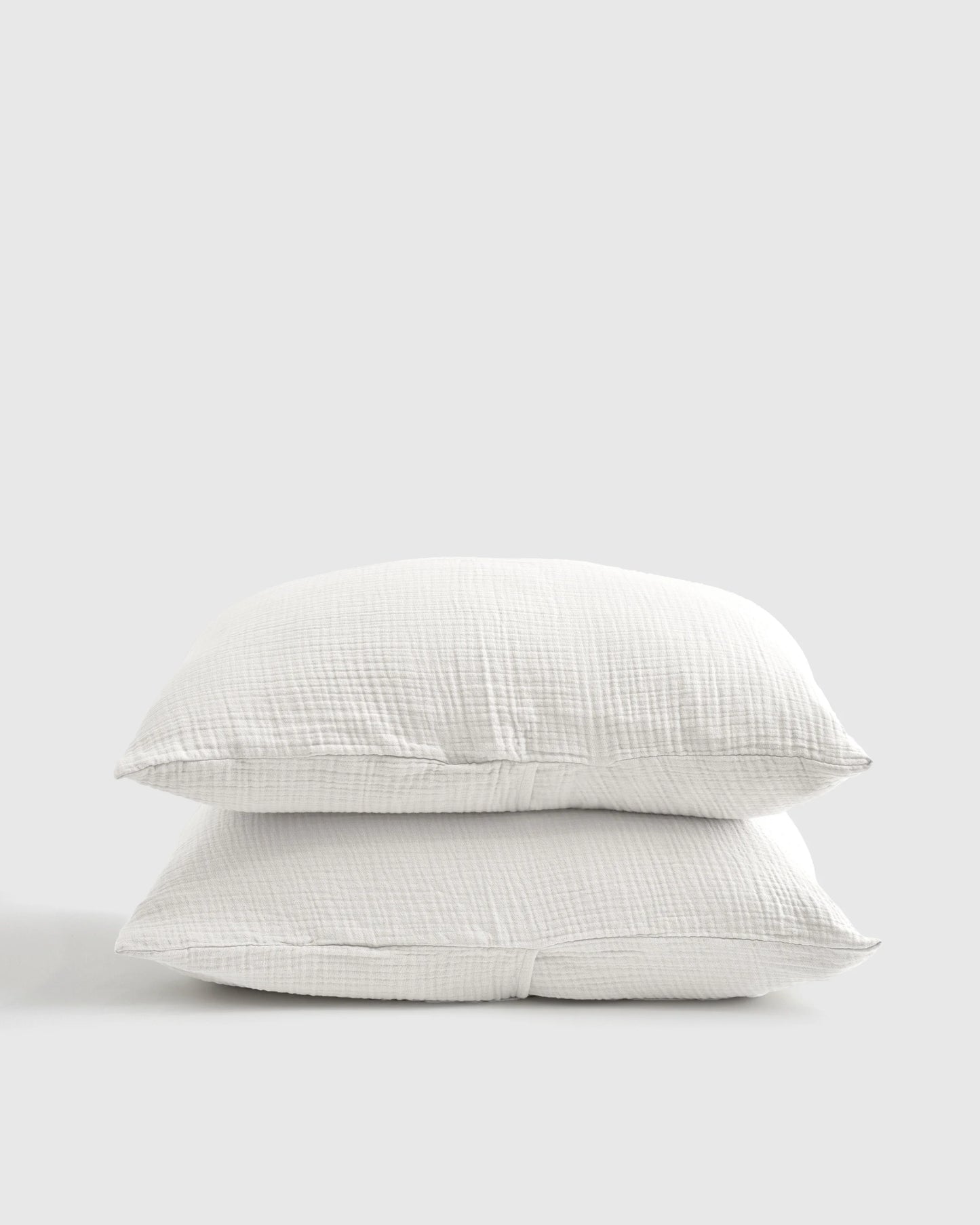 Organic Cotton Gauze Sham Set - Standard / Dried Sage