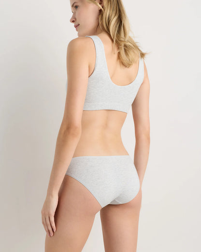 Organic Cotton Bikini (6-pack) - XS / Mink