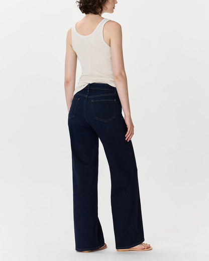 Bella Stretch Wide Leg Jeans - 24 / Frosted Blue