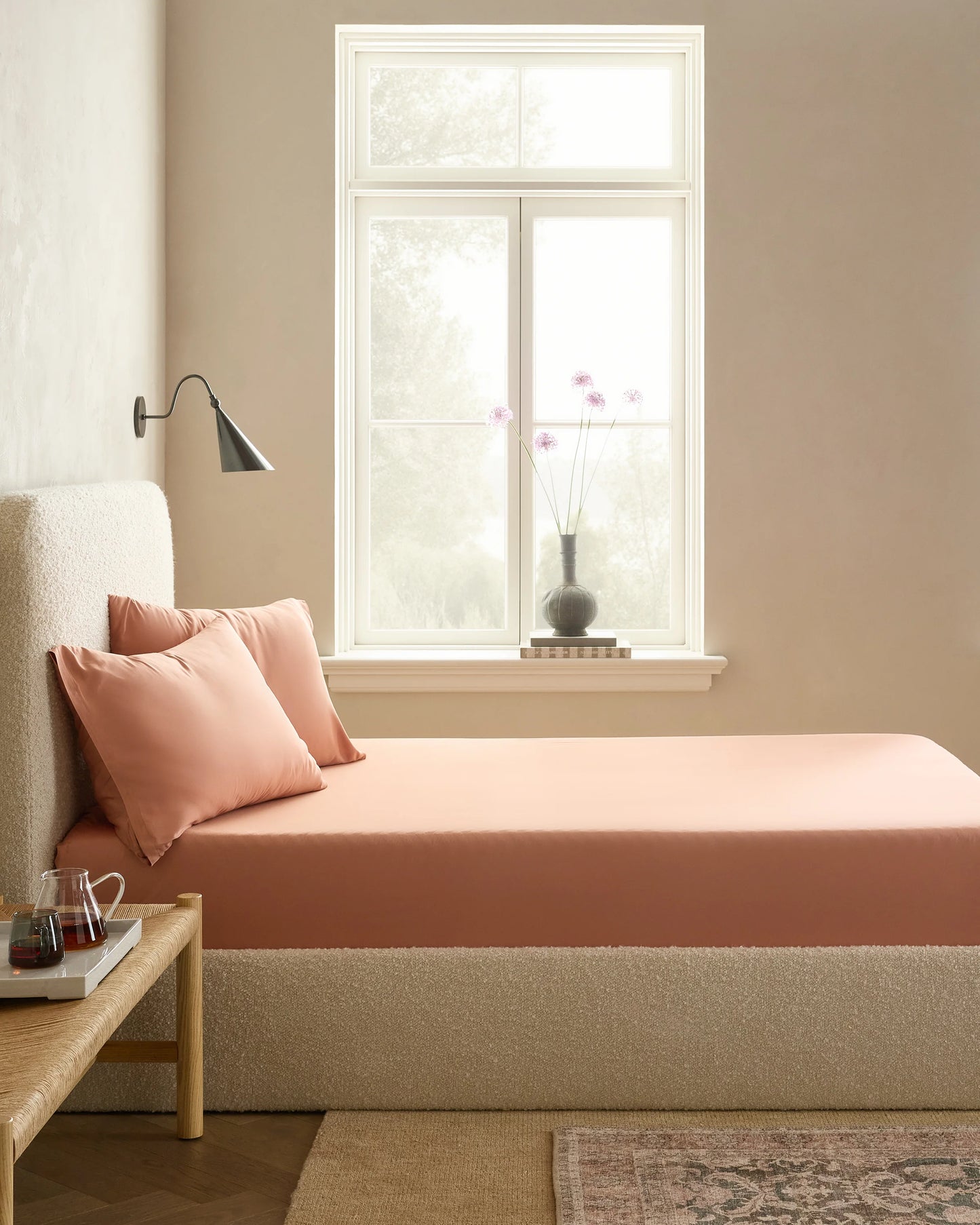 Bamboo Fitted Sheet Set - Twin / Sand
