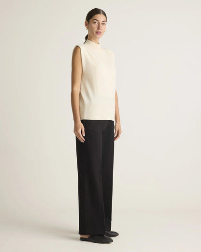 Ultra-Stretch Ponte Trouser - 0 / Navy