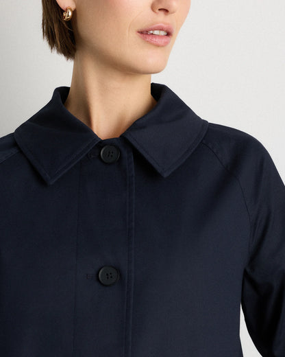 Comfort Stretch Mac Coat - XS / Light Khaki