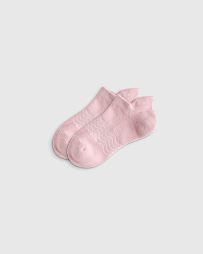 Kids Organic Cotton Ankle Socks 8-Pack - S / Blue/White Multi