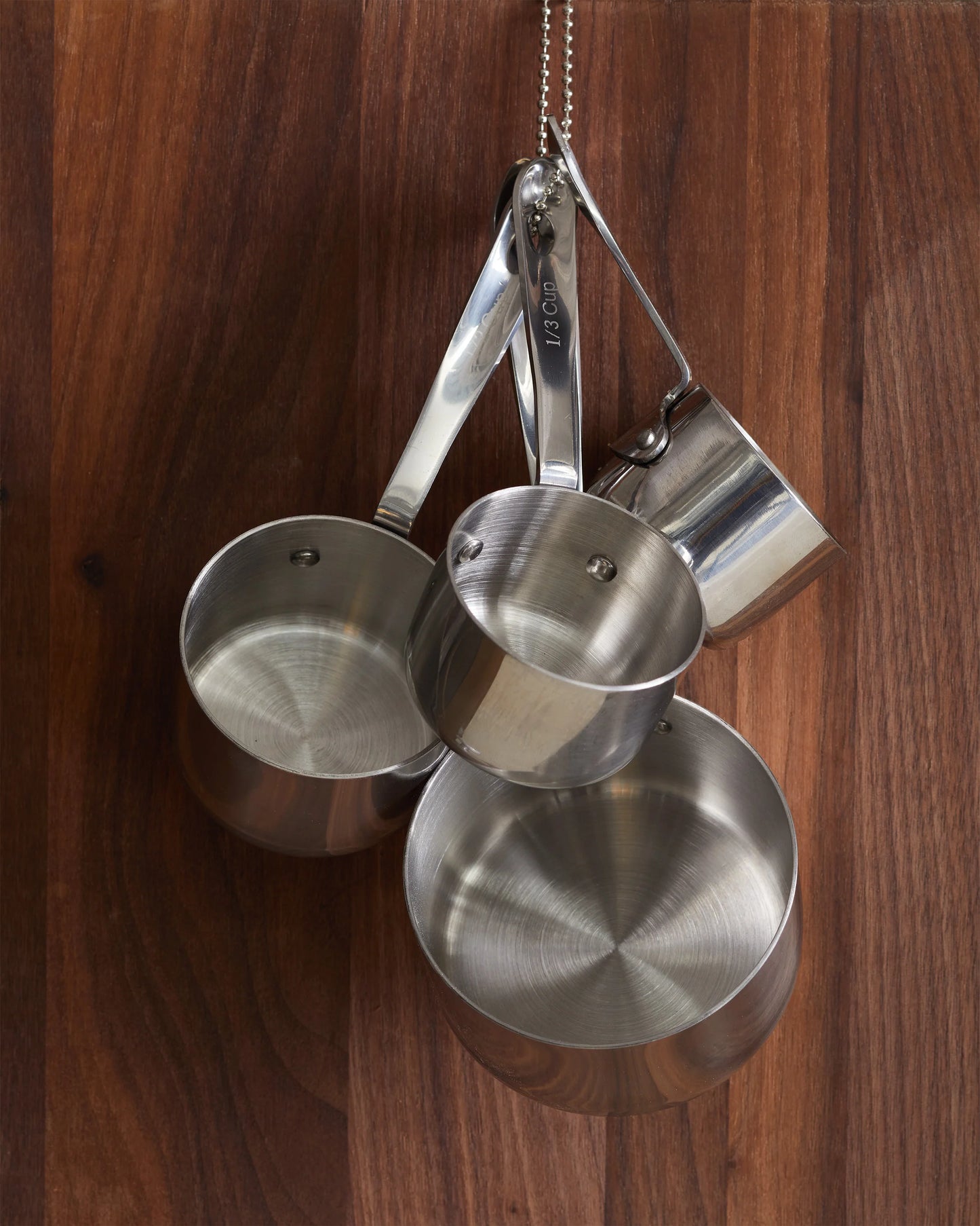 Stainless Steel Measuring Cups & Spoons Set - One Size / No Color