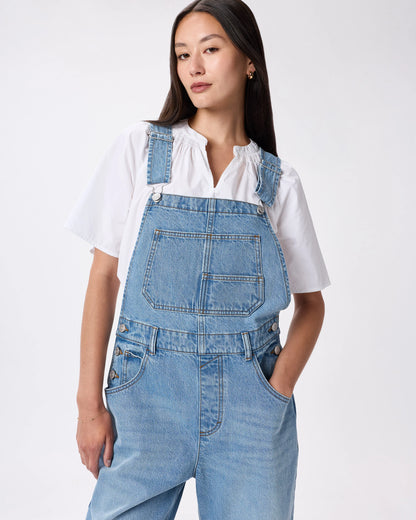100% Organic Denim Overalls - XS / Mascara Black