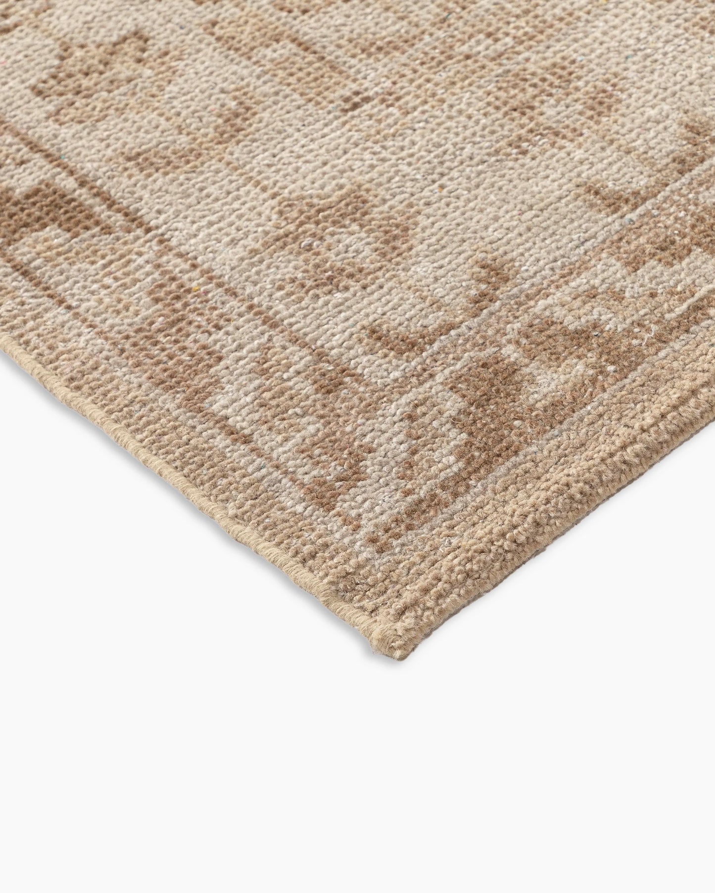 Mabel Hand-Knotted Wool Rug - 3' x 5' / Beige