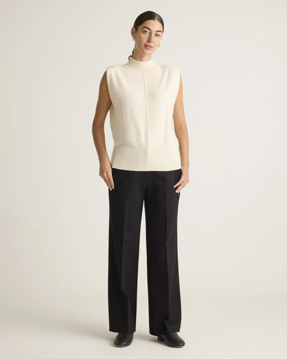 Ultra-Stretch Ponte Trouser - 0 / Navy